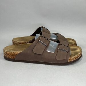 Fitory Men's Size 11 Arch‎ Support Slide Sandals